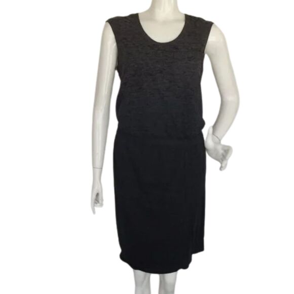 THEORY Dress, M, Gray Ombre, Genessia, Soft & Stretchy , Sleeveless - Picture 1 of 14
